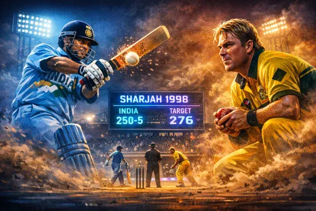 April 22 Marks Enduring Legacy of Tendulkar-Warne Duel in Sharjah 1998